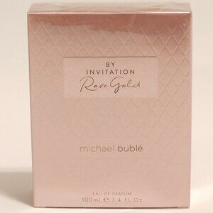 Michael Bublé By Invitation Rose Gold Fragrance FULL SIZE 100ml 3.4 fl oz SEALED